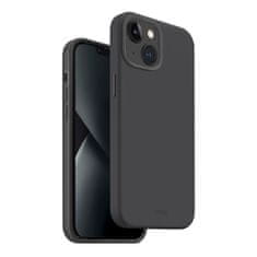 UNIQ UNIQ Lino silikonový kryt iPhone 14, fialový Černá