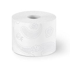 MaxOFFICE Toaletní papír Almusso Dekorato 3vrs., 6ks v balení, šedý, 22m