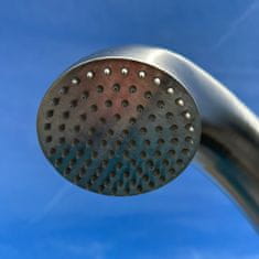 KORY Solární sprcha Model Pipe, materiál broušená nerezová ocel 24 litrů