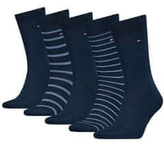 Tommy Hilfiger 5 PACK - pánské ponožky 701220145-001 (Velikost 39-42)