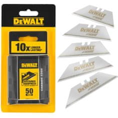DeWalt Lichoběžníkové čepele pro tvrdokovový nůž 50 kusů