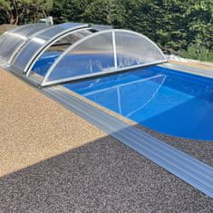 Gluc PBS Kompletní bazénový set SLANÝ BOURÁK 5x3x1.5m - plastový bazén oválný