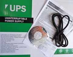 Eurocase UPS Záložní zdroj EA200PLUS 800VA (8x zásuvka)