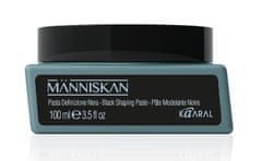 Kaaral Människan - černá vlasová pasta pro muže 100 ml