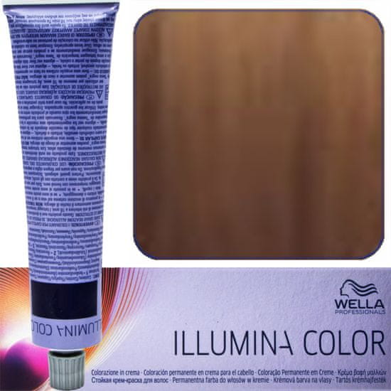 Wella Illumina Color 60ml, profesionální permanentní barva na vlasy v krému Chrome Olive