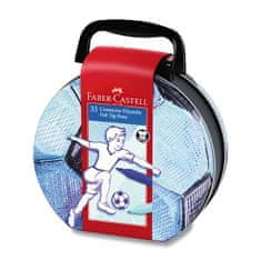 Faber-Castell Dětské fixy Connector fotbal, 33 barev