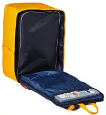 Canyon CSZ-02 batoh pro 15.6" notebook, 20x25x40cm, 20L, příruční zavazadlo, žlutá