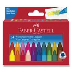 Faber-Castell Voskovky trojhranné 24 barev