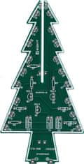 HADEX 3D vánoční stromeček LED, STAVEBNICE