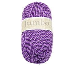 Příze JUMBO - 100g / 147 m - Melír fialová