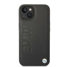 Bmw BMHMP14SSLLBK hard silikonové pouzdro iPhone 14 6.1" black Signature Logo Imprint Magsafe