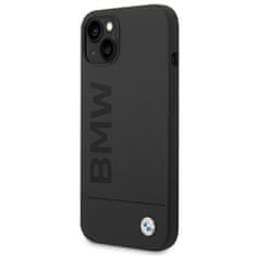 Bmw BMHMP14MSLBLBK silikonové pouzdro iPhone 14 PLUS 6.7" black Silicone Signature Logo Magsafe