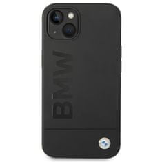 Bmw BMHMP14MSLBLBK silikonové pouzdro iPhone 14 PLUS 6.7" black Silicone Signature Logo Magsafe