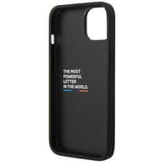 Bmw BMHCP14M22NBCK hard silikonové pouzdro iPhone 14 PLUS 6.7" black Leather Carbon