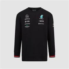 Mercedes-Benz mikina MAPF1 Team černo-modro-bílo-červeno-tyrkysovo-šedá L