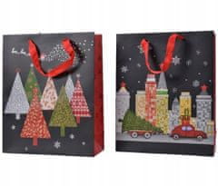 Kaemingk Vánoční dárková taška 32 x 26 cm