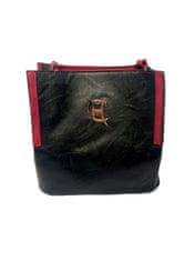 HURT Dámská kabelka H695, černá/červená