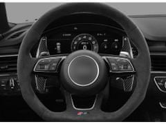 Escape6 karbonová pádla pod volant pro vozy Audi RS3/RS4/RS5/RS6/RS7/TTRS/R8, barva: černý karbon