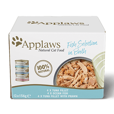 Applaws konzerva Cat Multipack Rybí výběr 12x156g