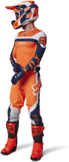 FOX dres FLEXAIR Efekt fluo modro-oranžovo-bílý 2XL