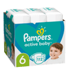 Pampers Active Baby Plenky Velikost 6 (13-18kg) 112 ks