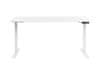 Antares Stůl Harbor el. výškově nastavitelný, bílý 138 x 80 x 2,5 cm