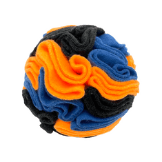 Guden Snuffle ball MINI (10cm) modrá/oranžová neon/černá