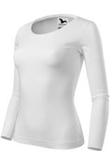 Malfini Dámské triko s dlouhými rukávy, bílá, 2XL