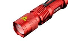 Northix LED svítilna CREE Ultrafire - červená 