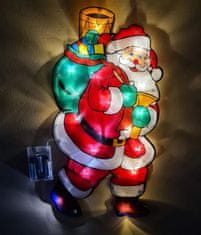 Foxter Svítící LED Santa Claus 25 cm