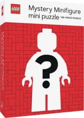 Chronicle Books Mini Puzzle LEGO Mystery Minifigurka (Red Edition) 126 dílků