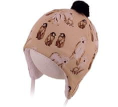 ROCKINO Dětská zimní čepice vzor 1237, velikost 46