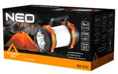 NEO Tools NEO TOOLS 800 lm dobíjecí kempingová lampa 3 v 1