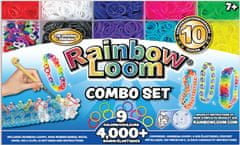 Rainbow Loom Combo Set - výrobky a náramky z gumiček 
