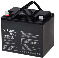 sapro Baterie olověná 12V / 33Ah Vipow LP33-12 gelový akumulátor