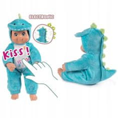 Smoby SMOBY panenka MiniKiss v kostýmu dinosaura 30 cm