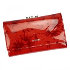 Patrizia Pepe Luxusní dámská kožená peněženka Roslin, červená