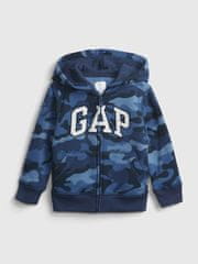 Gap Dětská mikina logo print hoodie 12-18M