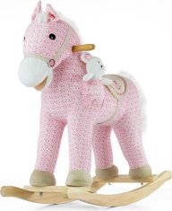 MILLY MALLY Houpací koník s melodií Pony růžový