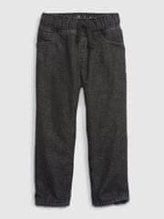 Gap Dětské džíny fleece-lined original fit Washwell 12-18M