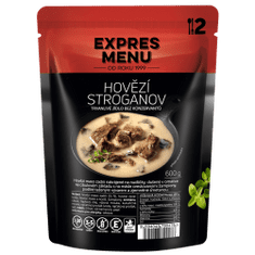 Expres Menu Hovězí Stroganov 2 porce EXPRES MENU 600 g