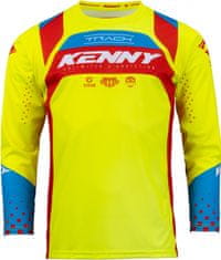 Kenny dres TRACK FOCUS 23 dětský žluto-modro-bílo-červený 3XS