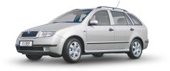 Rider Ochranné boční lišty na dveře, Škoda Fabia I, 1999-2007