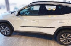 Rider Ochranné boční lišty na dveře, Hyundai Tucson IV, 2020-