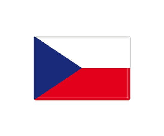 AG Design 3D samolepka vlajka státu Česká republika