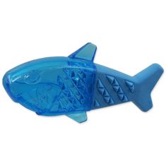 Hračka DOG FANTASY Žralok chladící modrá 18x9x4cm