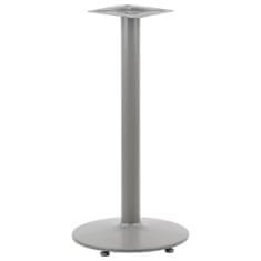 STEMA Kovová stolová podnož pro domácí, restaurační a hotelové použití NY-B006 šedá, výška 110 cm, průměr 46 cm - rám stolu