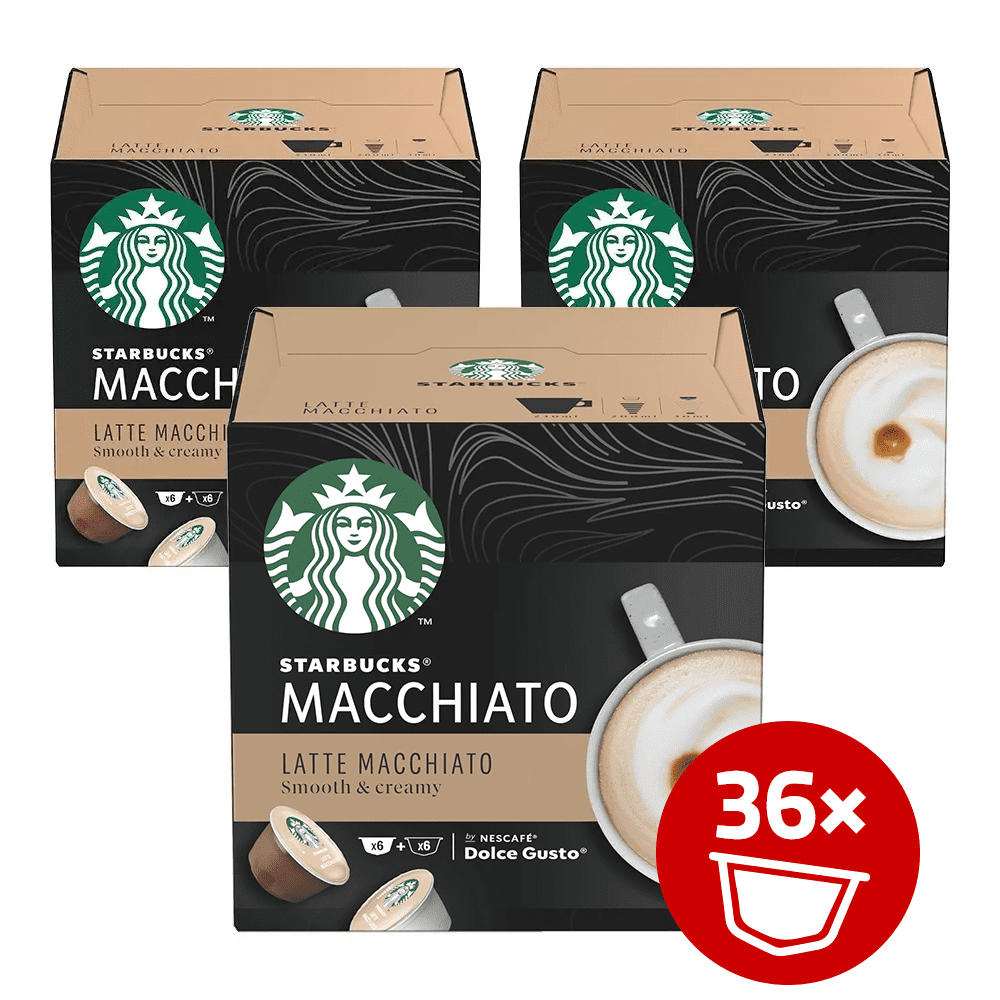 Starbucks by Nescafé Dolce Gusto Latte Macchiato, 3 balení