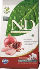 N&D PRIME Dog GF Chicken & Pomegranate Adult Medium & Maxi 2,5 kg