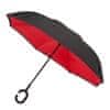 Dámský holový deštník Inside out Plain Red Umbrella EDIORED
